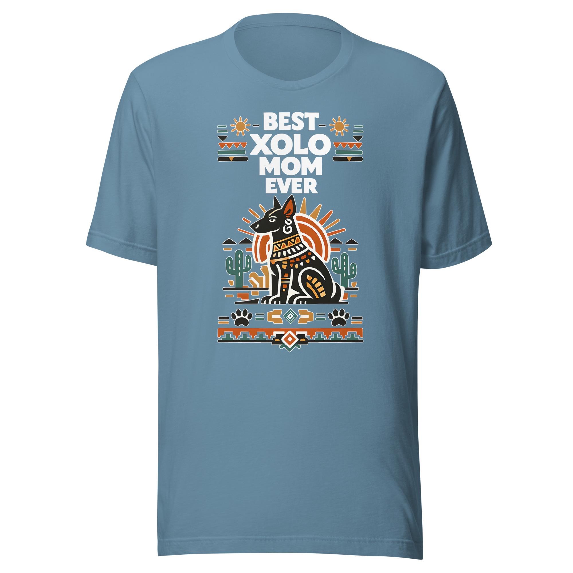 Best Xolo Mom Ever Unisex Shirt, Xoloitzcuintli Mom Tee, Xolo Dog Lover Gift, Mexican Hairless Dog T Shirt, Dog Mom Gift